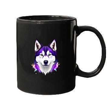 Discover Unleash Your Walls: Husky Ink Drawing Mugs