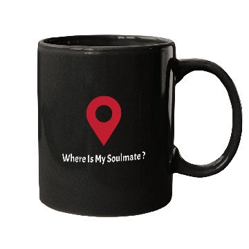 Discover Where Is My SoulMate (white) Mugs