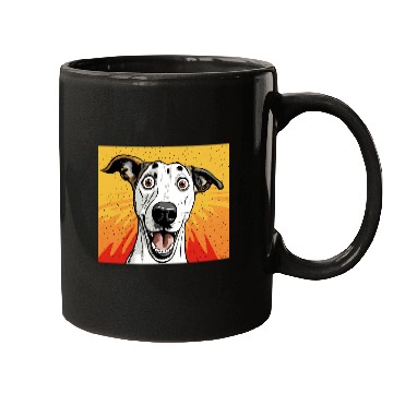 Discover Whippet Face Dog lovers Mugs