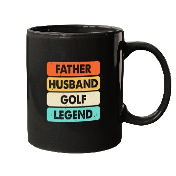 Discover Father husband golf legend Mugs