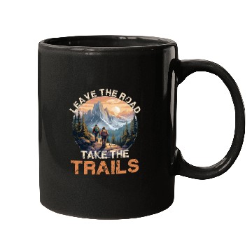 Discover Outdoor Hiking Nature Adventure Trails Mugs