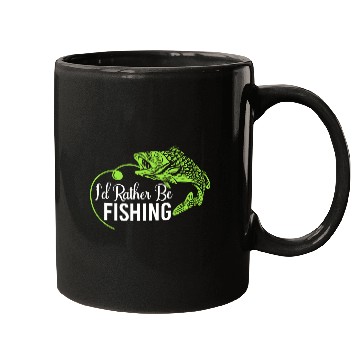 Discover I d Rather Be Fishing Mugs