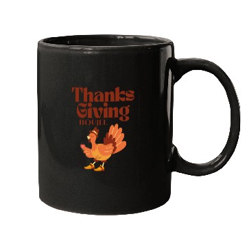 Discover boujee thanksgiving Mugs