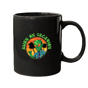 Discover Alien, Aliens, UFO, UAP, Space Unknown Flight Mugs