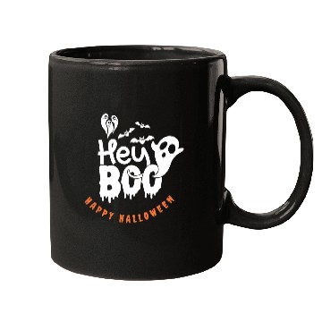 Discover Halloween Hey Boo Mugs