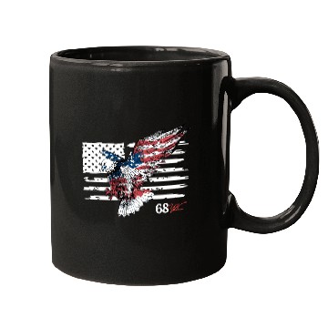 Discover American eagle flag Mugs
