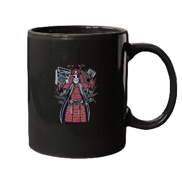 Discover Samurai Music Mugs