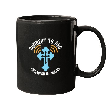 Discover Connect to God I Love Jesus Believer Scripture Mugs