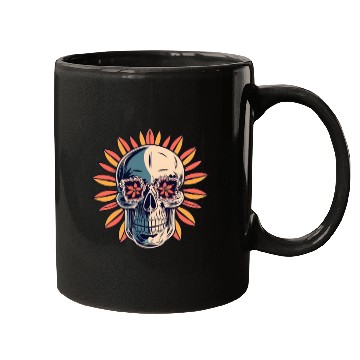 Discover Vintage Aboriginal Skull Mugs