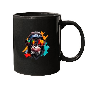 Discover Street Art Monkey Urban Rap Street Monkey Mugs