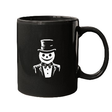 Discover Snowman Dapper Bowtie Mugs