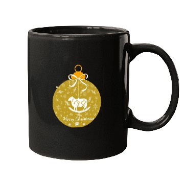 Discover Golden Lamb Christmas Ornament Mugs