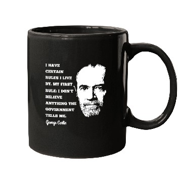 Discover George Carlin Comedy Legend Mugs