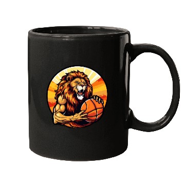 Discover Basketball lion Mugs