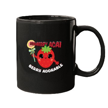 Discover Strawberry Acai Berry Adorable Cute Mugs