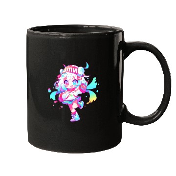 Discover Cute Cartoon Girl Mugs