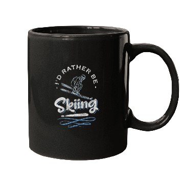 Discover Skiing Slopes Winter Vacation Ski Vacation Mugs