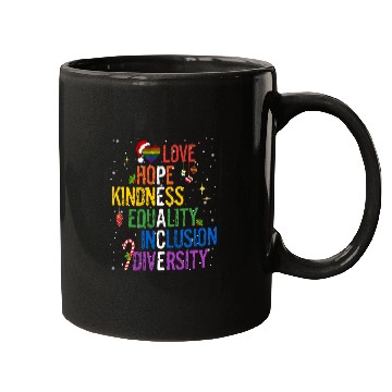 Discover Gay Christmas Love Hope Kindness Equality Peace Mugs