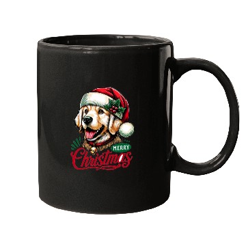 Discover Golden Retriever Christmas Mugs