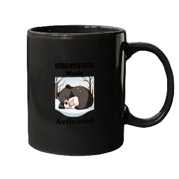 Discover Hibernation Mode Activated (Winter Rest!) Mugs