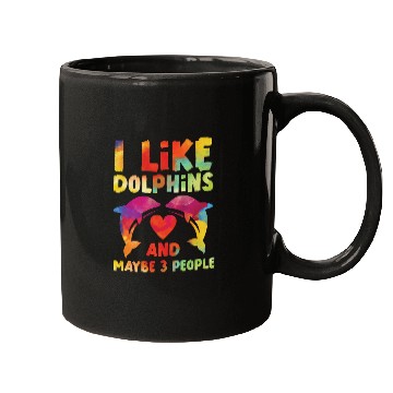 Discover Dolphin Watercolor I Like Dolphins Mugs