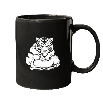 Discover Workout Gym Tiger Mugs