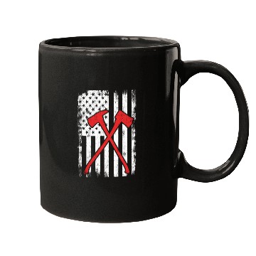 Discover US Patriotic Firefighter Mugs