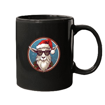 Discover Goat Christmas Mugs