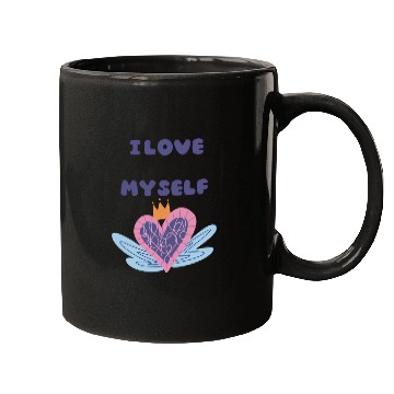 Discover i love myself Mugs
