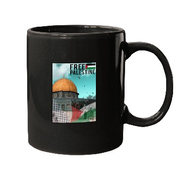 Discover free palestine Mugs