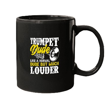 Discover Funny Trumpet Player Gift Mugs