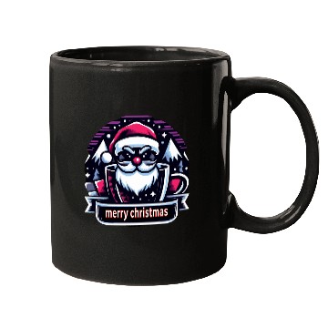 Discover Christmas Is Coming: Santa's Candy Cane Throne Ext Mugs