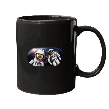 Discover Racoons in Space Mugs