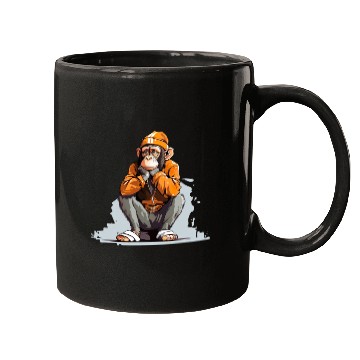 Discover Street Art Monkey Urban Rap Street Monkey Mugs