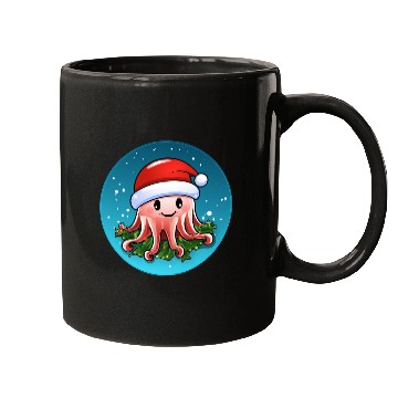 Discover Jellyfish Christmas Mugs