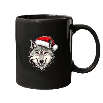 Discover Wolf Christmas Mugs