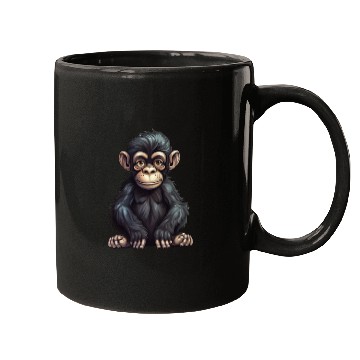 Discover Cute Monkey for Kids for a Kid Mugs