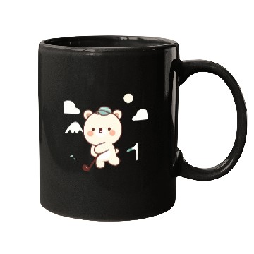 Discover Golfing bears Mugs