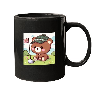 Discover Golfing bears Mugs