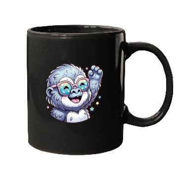Discover Gorilla With Sunglasses Mugs