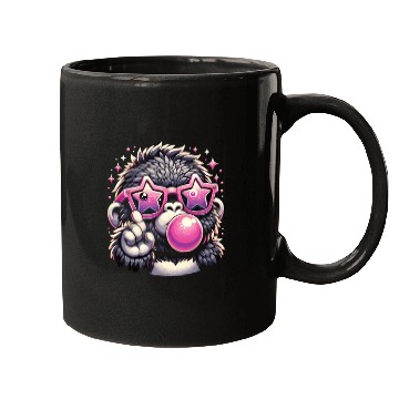 Discover Gorilla With Sunglasses Mugs