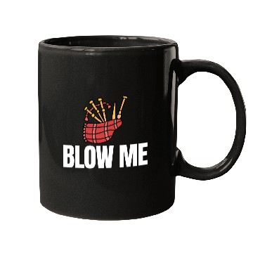 Discover Blow Me Bagpipe Lover Bagpiper Classical Marching Mugs