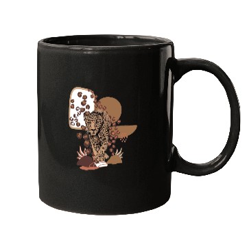 Discover Funny Leopard Cheetah Animal Mugs