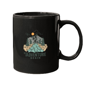 Discover The Adventure Begin Mugs