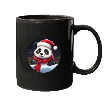 Discover Panda Christmas Mugs