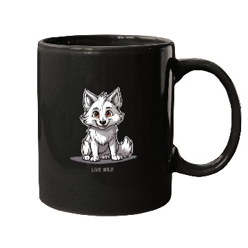 Discover White Wolf "Wild Live" Mugs