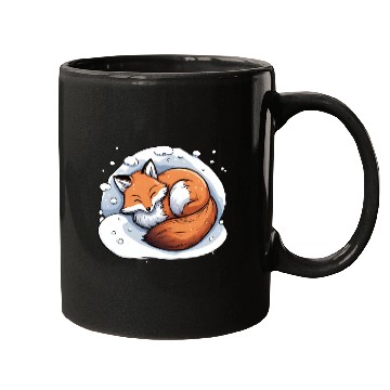 Discover Sleepy Fox Mugs