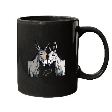 Discover Donkey Couple - You & I Mugs