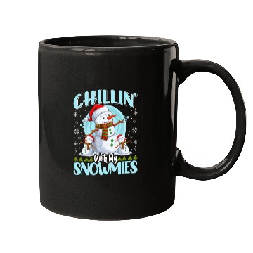 Discover Snowman Chillin' with my Snowmies Snow Lover Mugs
