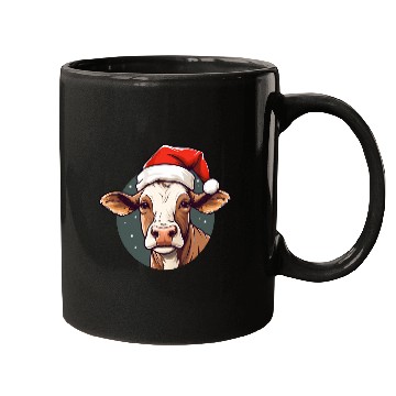 Discover Cow Christmas Mugs